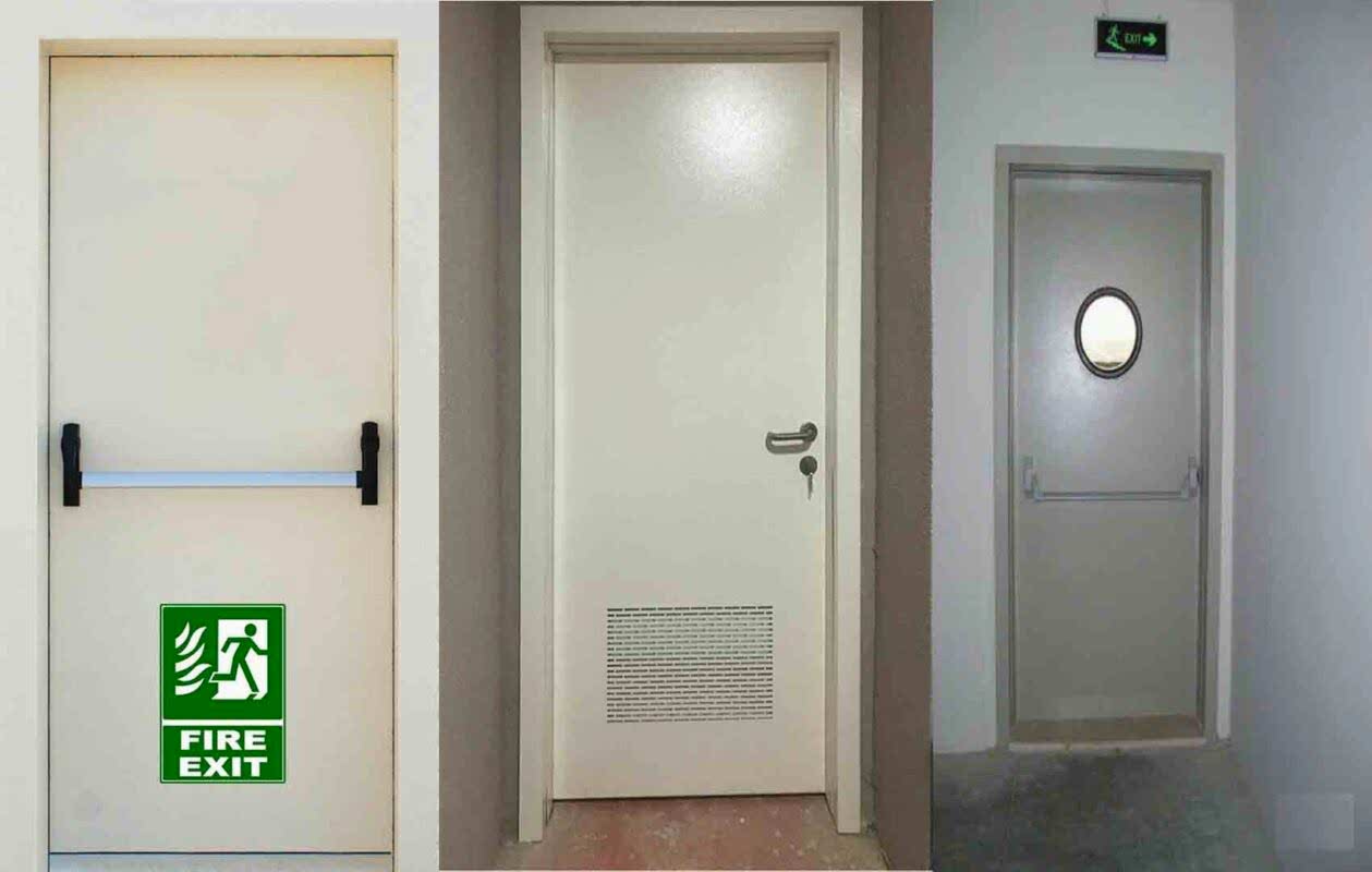 Panik bar sistemli acil çıkış kapısı – yangın ve acil durum güvenliği Yangın Kapısı